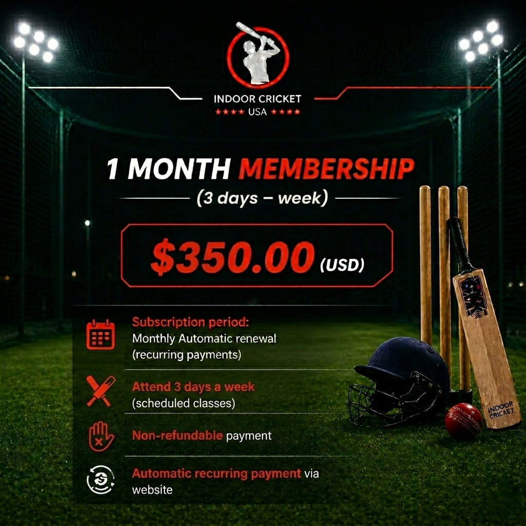 1 Month Membership (3 days - week)
