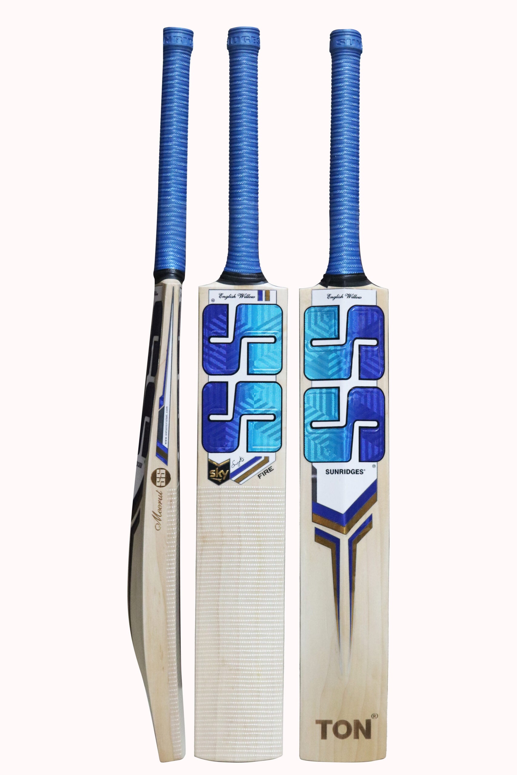 SS Sky Fire English Willow Cricket Bat -Size-4