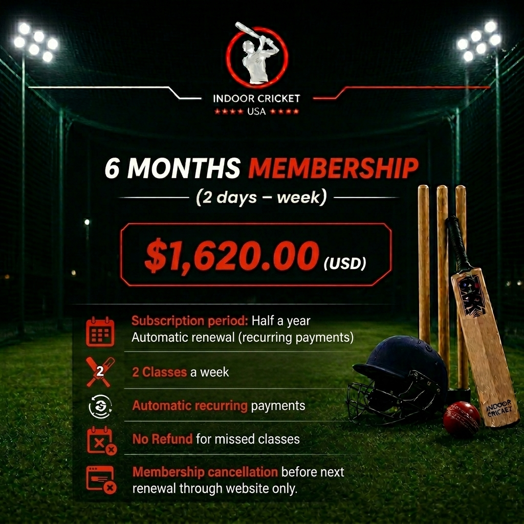 6 months membership (2 days - week)